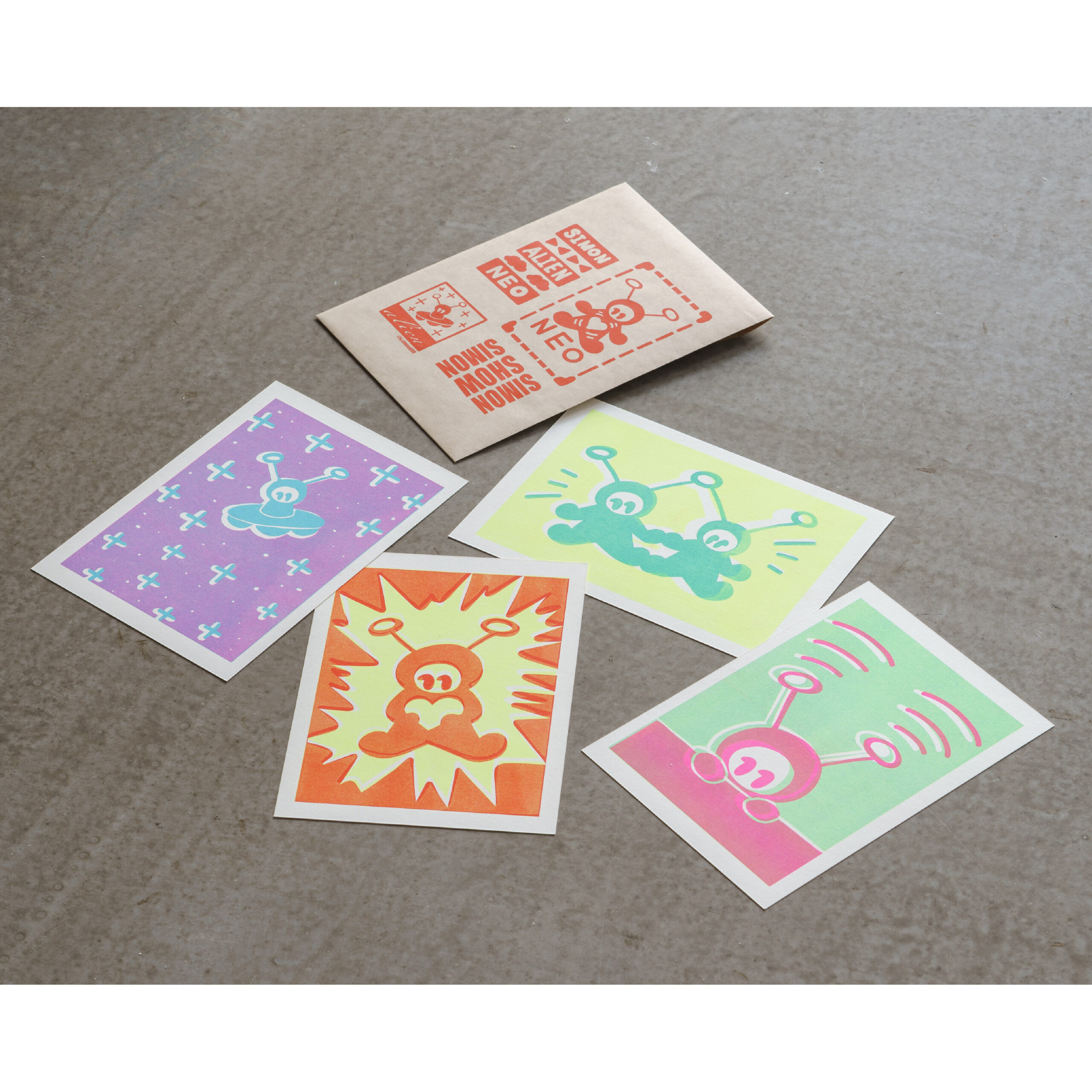 ALIEN イラストカードセット