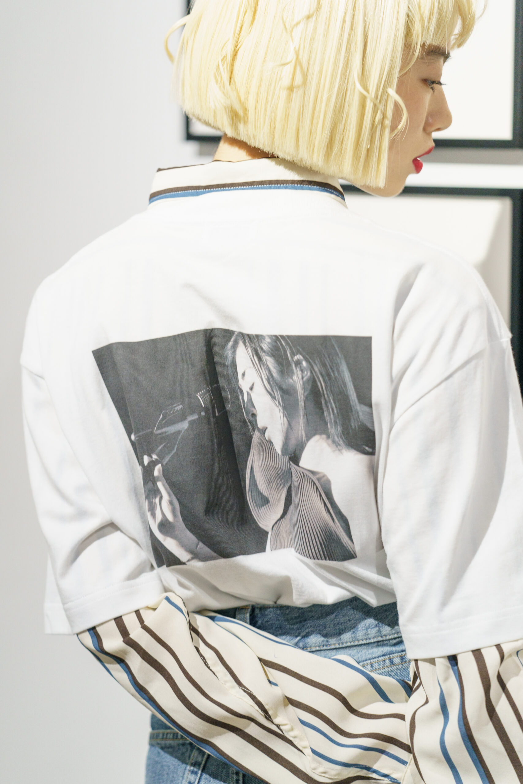 HIKARU UTADA NINE STORIES Tee [CHIKASHI SUZUKI]