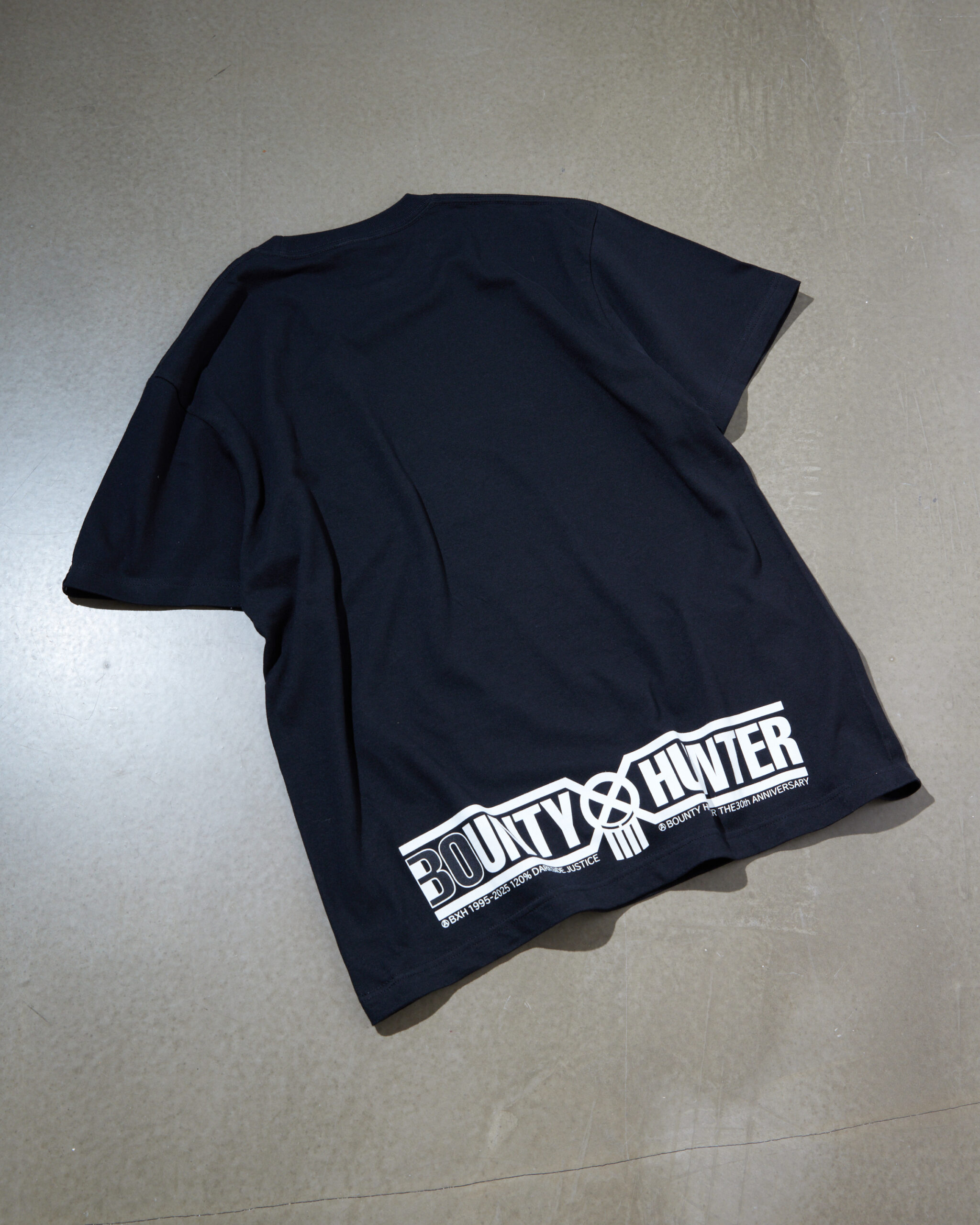 BOUNTY HUNTER 30TH LOGO Short Sleeve Tee (BLACK)