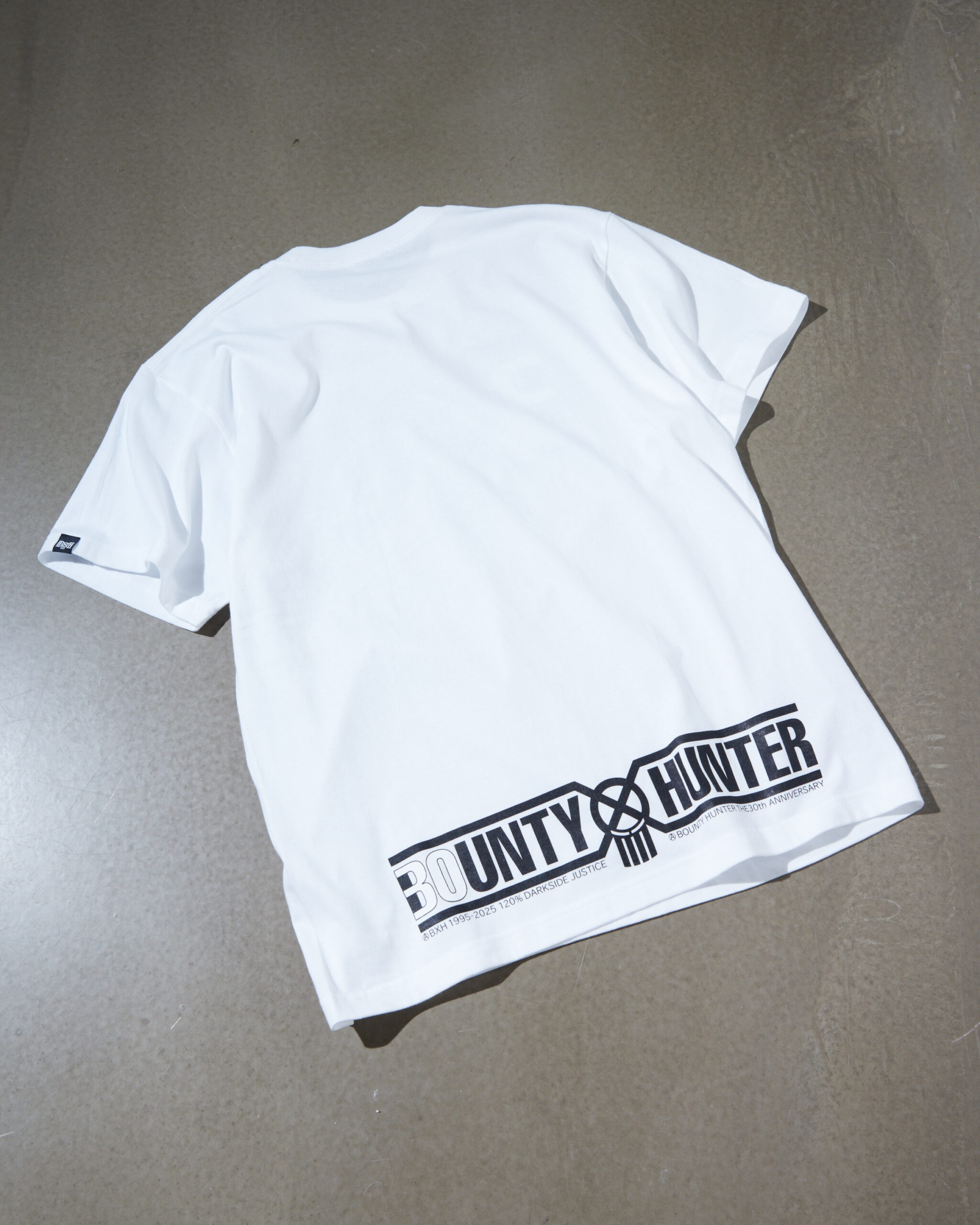 BOUNTY HUNTER 30TH LOGO Short Sleeve Tee (WHITE)
